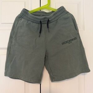 Abercrombie Kids Olive Athletic Shorts
